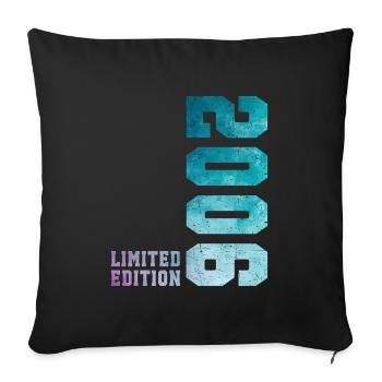 2006 Édition Limitée 20 ans anniversaire - Housse de coussin décorative 45 x 45 cm - noir - Devant