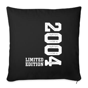 22nd Birthday 2004 Limited Edition Young Girls - Sofa pillowcase 17,3'' x 17,3'' (45 x 45 cm) - black - Front