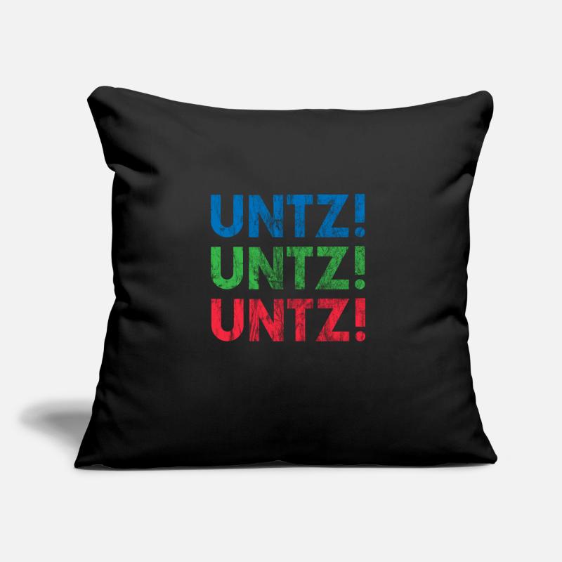 EDM Electronic Dance Music Techno Rave Sofa pillowcase 17,3'' x 17,3'' (45 x 45 cm)