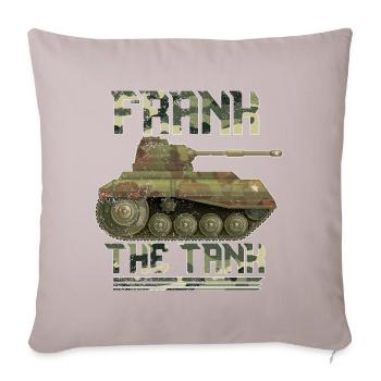 Panzerfahrer Hobby Sport Freizeit Geschenk - Sofakissenbezug 45 x 45 cm - helles Taupe - Vorne