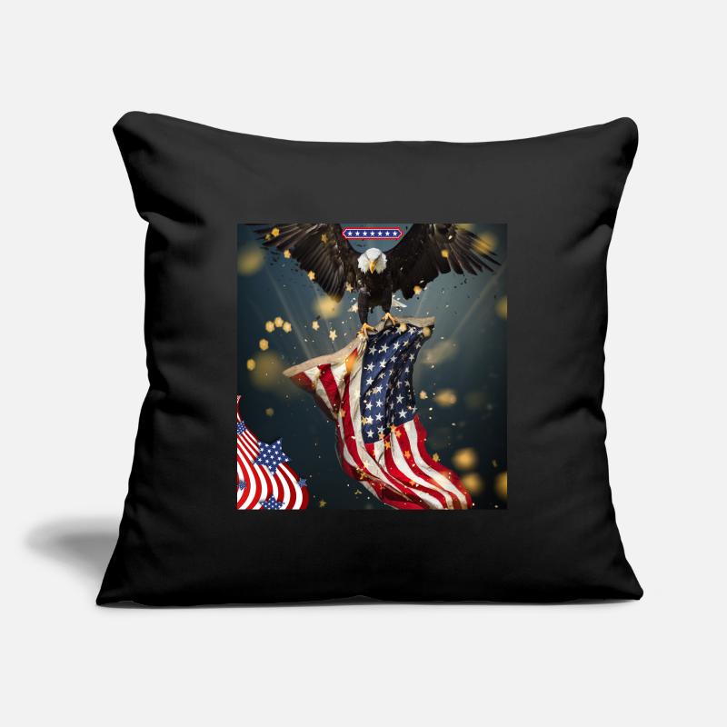 États-Unis, American Eagle Housse de coussin décorative 45 x 45 cm