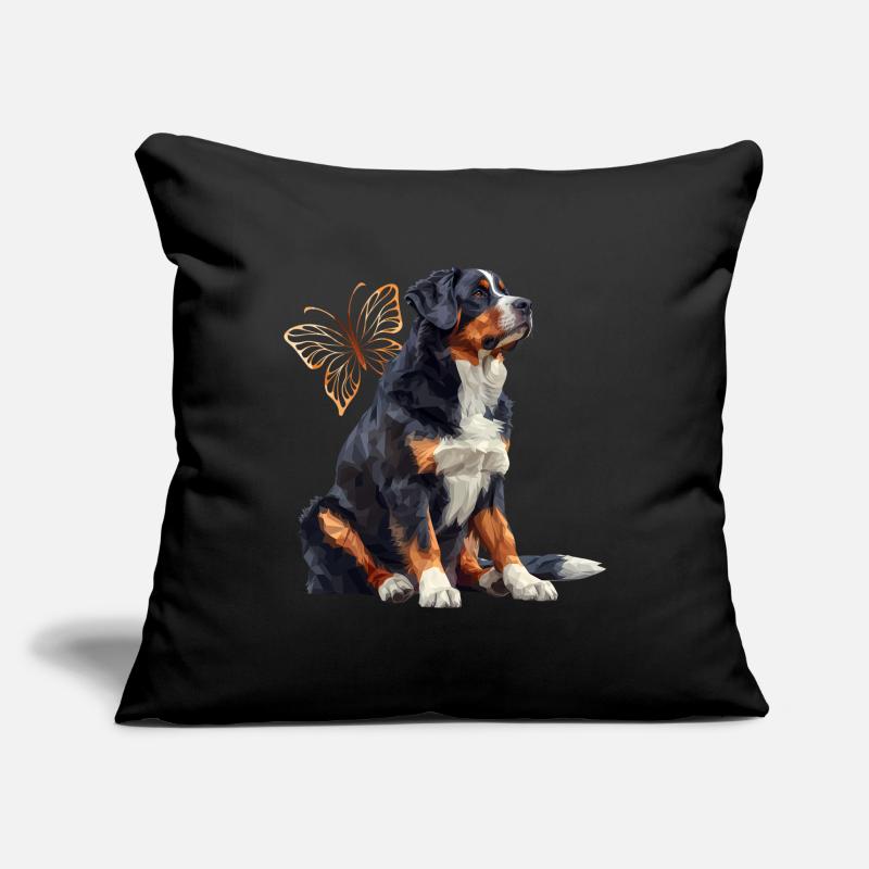 Entlebucher Sennenhund Sofakissenbezug 45 x 45 cm