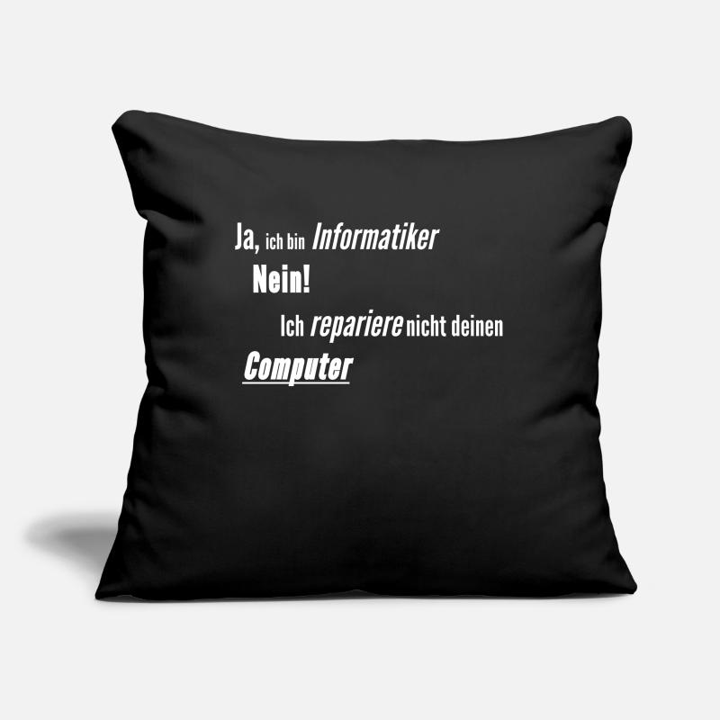 Informatiker Computer kaputt Sofakissenbezug 45 x 45 cm