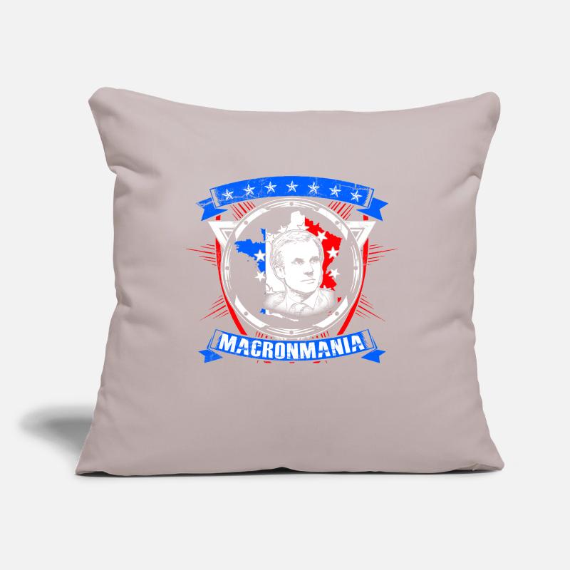Frankreichs Emmanuel Macron Geschenkidee Sofakissenbezug 45 x 45 cm