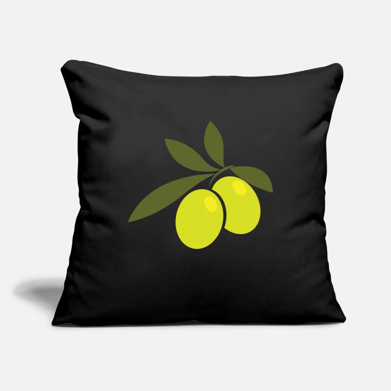 Olive olive tree gift Sofa pillowcase 17,3'' x 17,3'' (45 x 45 cm)