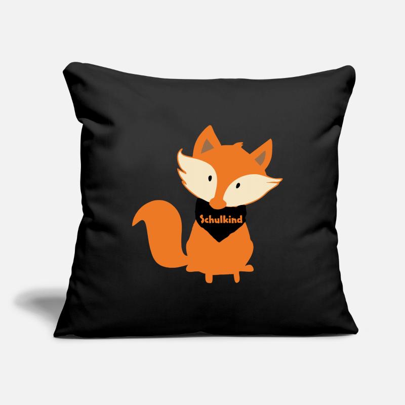 Fuchs Schulkind Kind Einschulung Sofakissenbezug 45 x 45 cm
