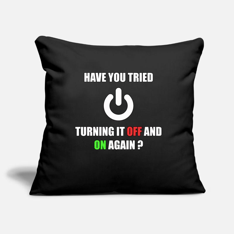 Computer Nerd Informatiker IT Programmierer Sofakissenbezug 45 x 45 cm