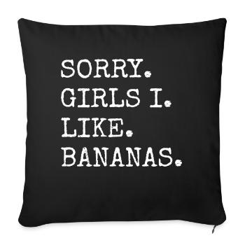 Joke Cool Design Womens Rights LGBTQ Awesome - Sofa pillowcase 17,3'' x 17,3'' (45 x 45 cm) - black - Front