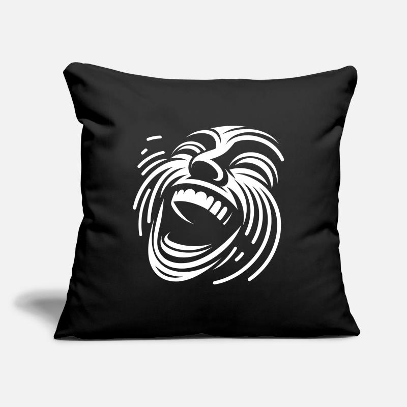 Laughing Line Face Pattern Sofa pillowcase 17,3'' x 17,3'' (45 x 45 cm)