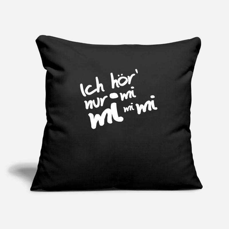 I hear only mi mi mi mi mi gift Sofa pillowcase 17,3'' x 17,3'' (45 x 45 cm)