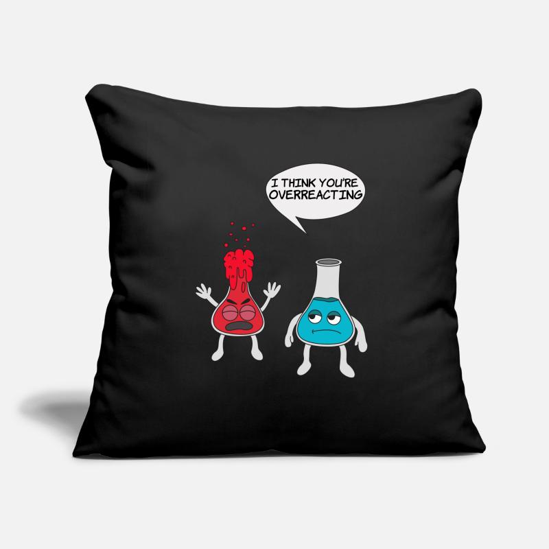 Science Experiment Tshirt Sofa pillowcase 17,3'' x 17,3'' (45 x 45 cm)