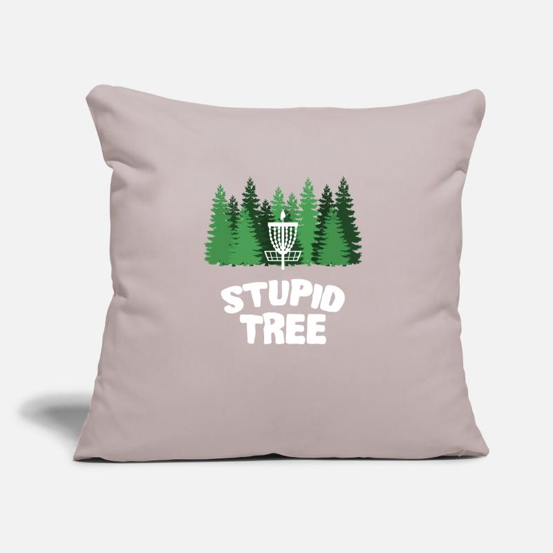 Discgolf Stupid Tree Disc Golf Sofakissenbezug 45 x 45 cm
