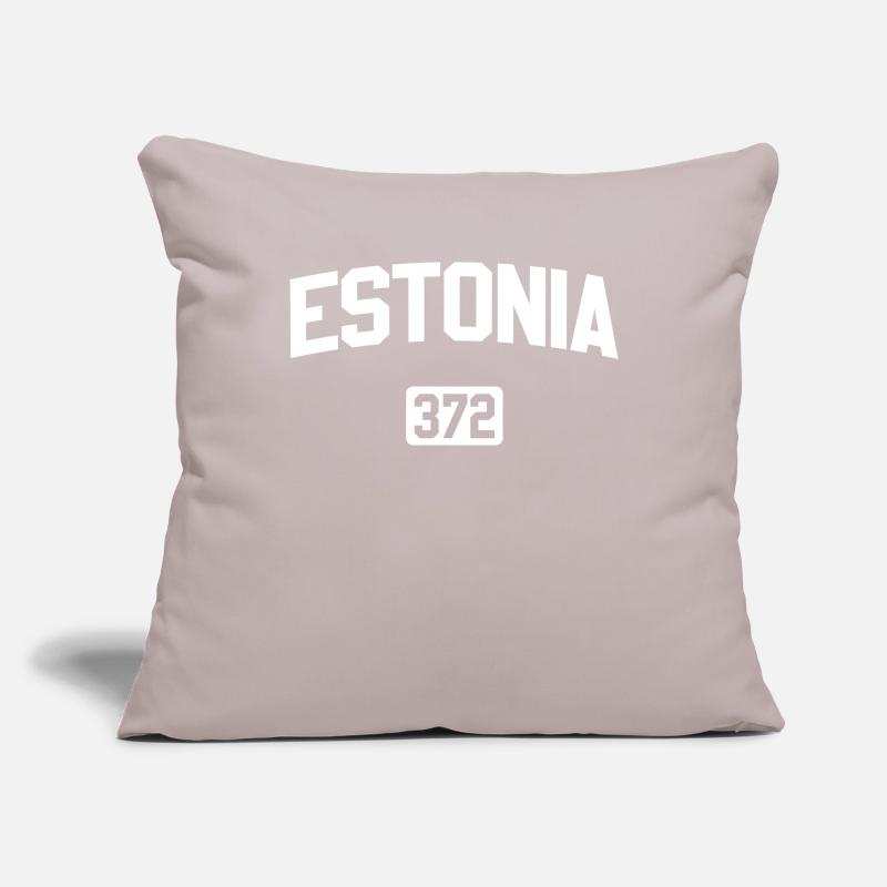 Estonia Postcode Sofa pillowcase 17,3'' x 17,3'' (45 x 45 cm)
