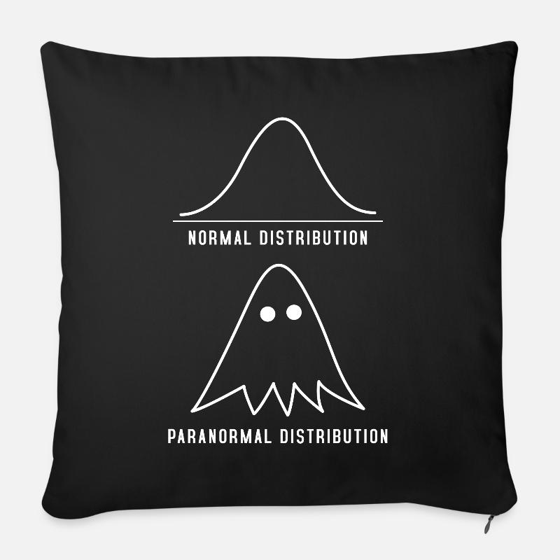 Mathematik Halloween - Sofakissenbezug 45 x 45 cm - Schwarz