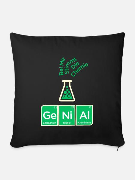 Genial Chemie breaking reaktion spruch abi lustig - Sofakissenbezug 45 x 45 cm - Schwarz