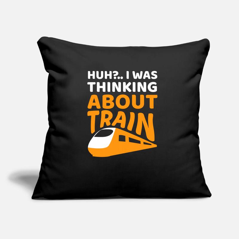 Train train fan Sofa pillowcase 17,3'' x 17,3'' (45 x 45 cm)