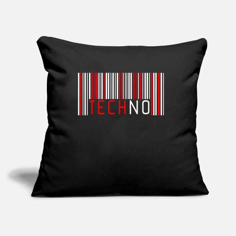 Barcode Techno Sofakissenbezug 45 x 45 cm