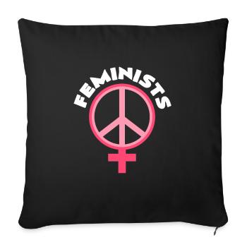 Feminist - Sofakissenbezug 45 x 45 cm - Schwarz - Vorne