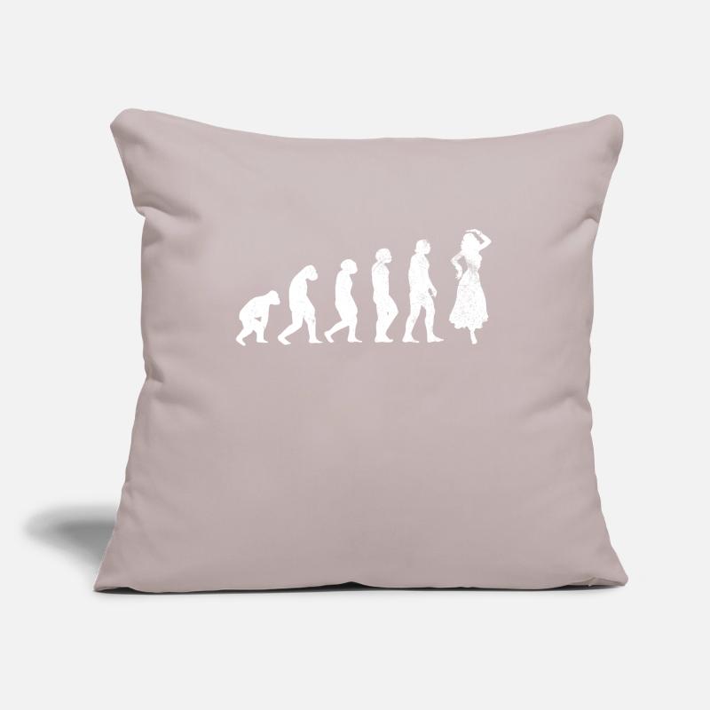 Danse danse du ventre Evolution Housse de coussin décorative 45 x 45 cm