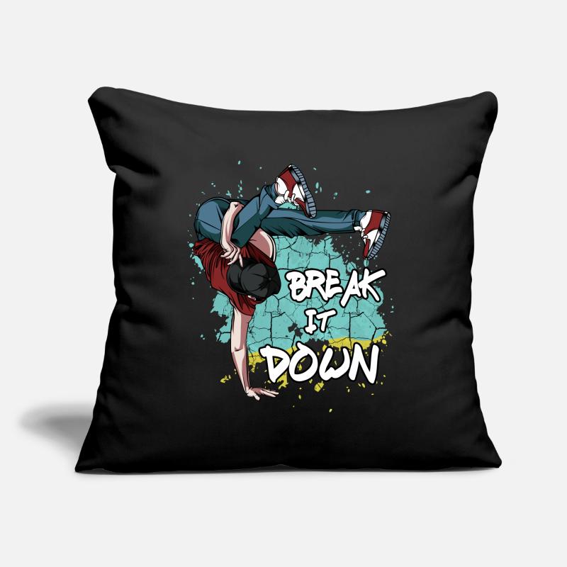Breakdance Break It Down | Breakdancing Geschenk Sofakissenbezug 45 x 45 cm