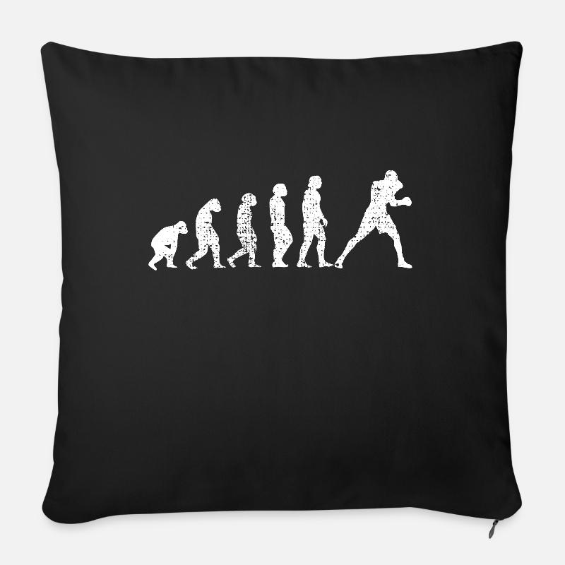 Boxen Evolution - Sofakissenbezug 45 x 45 cm - Schwarz