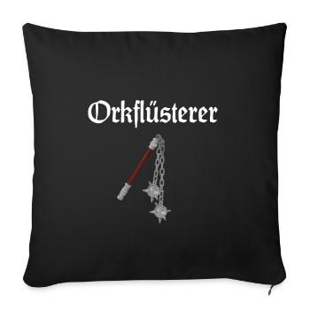 Pen and paper orkfluesterer - Sofakissenbezug 45 x 45 cm - Schwarz - Vorne