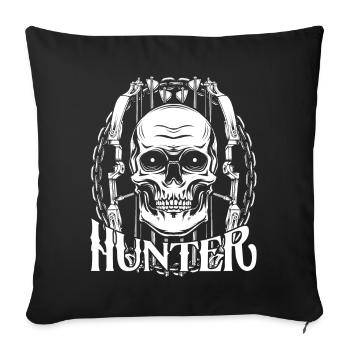 archer - Housse de coussin décorative 45 x 45 cm - noir - Devant