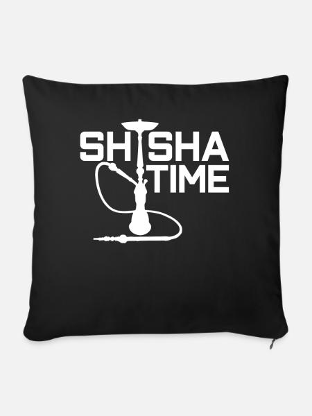 Shisha Shisha - Sofakissenbezug 45 x 45 cm - Schwarz
