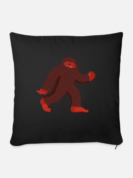 Big-Foot - Sofakissenbezug 45 x 45 cm - Schwarz