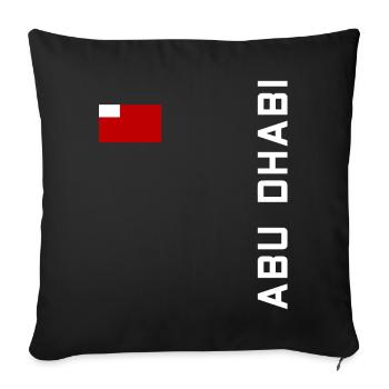 ABU DHABI SHIRT - Housse de coussin décorative 45 x 45 cm - noir - Devant