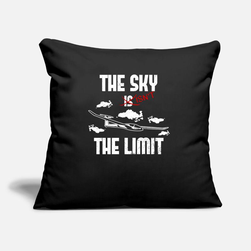 Gliding Gliding Gift Pilot Glider Sofa pillowcase 17,3'' x 17,3'' (45 x 45 cm)
