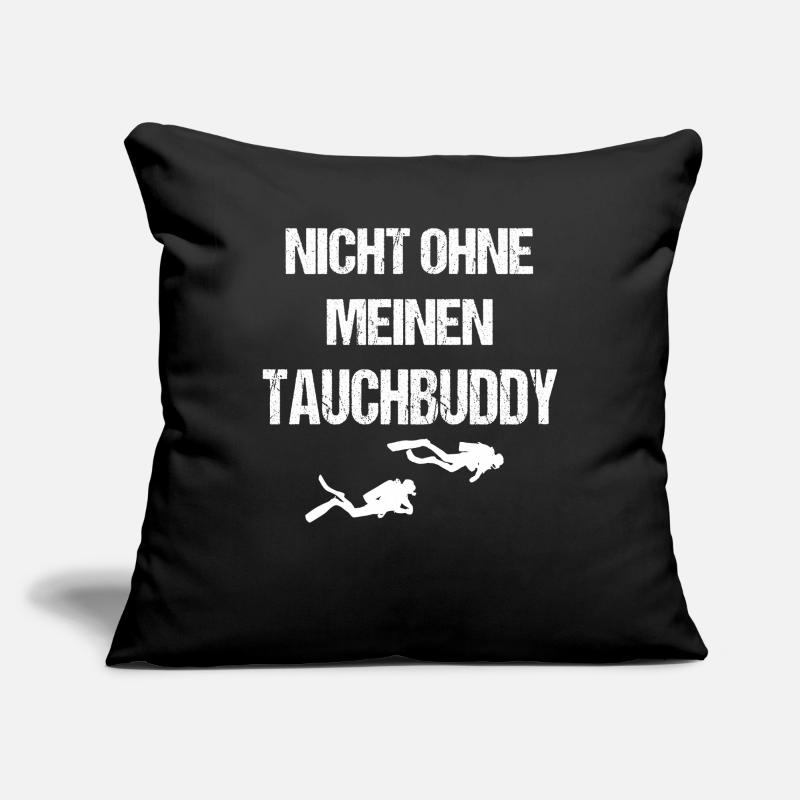 Dive Buddy Diver Scuba Diving Gift Sofa pillowcase 17,3'' x 17,3'' (45 x 45 cm)