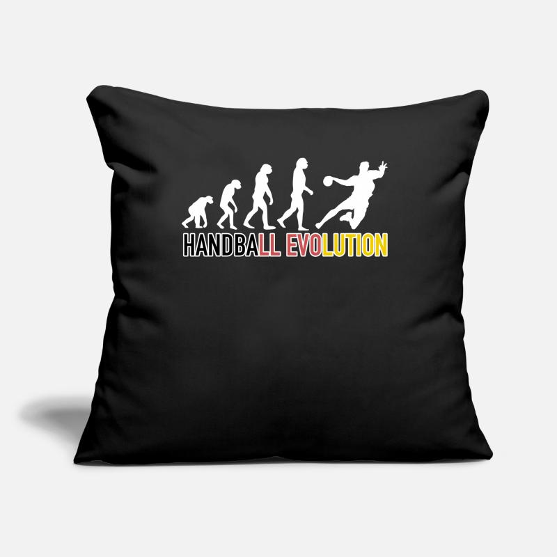Handball Evolution | Handball Player Sofa pillowcase 17,3'' x 17,3'' (45 x 45 cm)