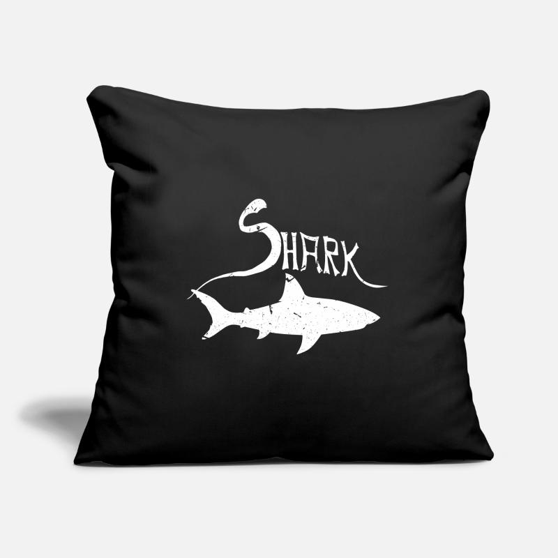 Cool SHARK shark killer float sea gift Sofa pillowcase 17,3'' x 17,3'' (45 x 45 cm)