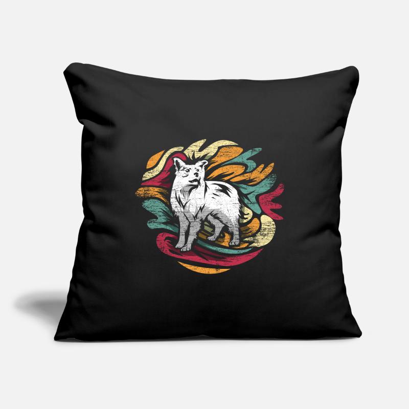 Border Collie Gift Sofa pillowcase 17,3'' x 17,3'' (45 x 45 cm)