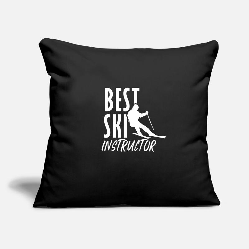 Ski instructor Sofa pillowcase 17,3'' x 17,3'' (45 x 45 cm)