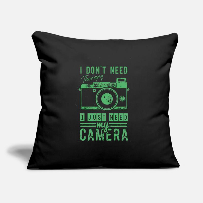 Camera Camera Camera Camera Sofa pillowcase 17,3'' x 17,3'' (45 x 45 cm)