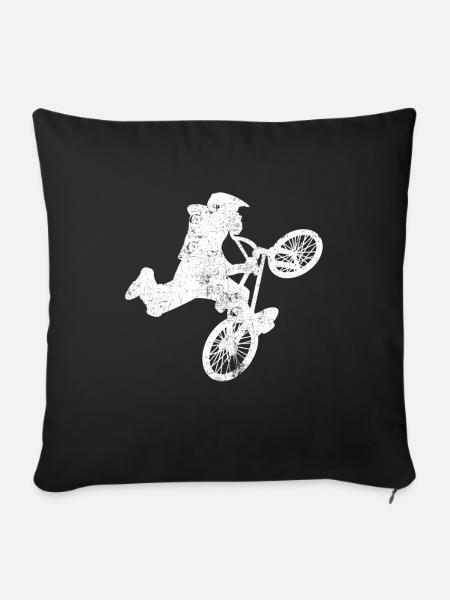 BMX - Sofakissenbezug 45 x 45 cm - Schwarz
