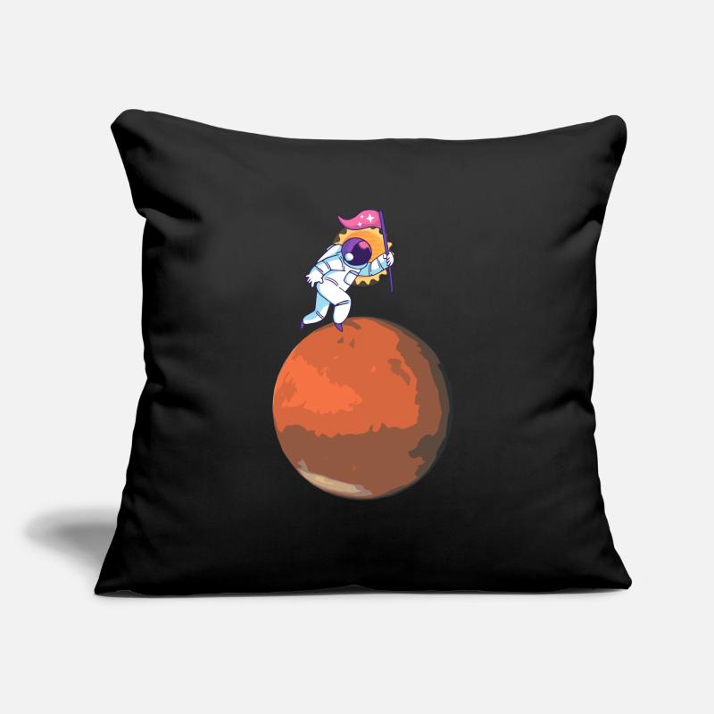 Astronaut auf dem Mars coole Geschenkidee Sofakissenbezug 45 x 45 cm
