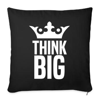 Hip hop - Housse de coussin décorative 45 x 45 cm - noir - Devant