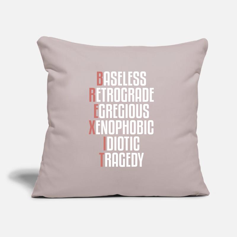 Brexit, British Exit, EU-Austritt, Referendum Sofakissenbezug 45 x 45 cm