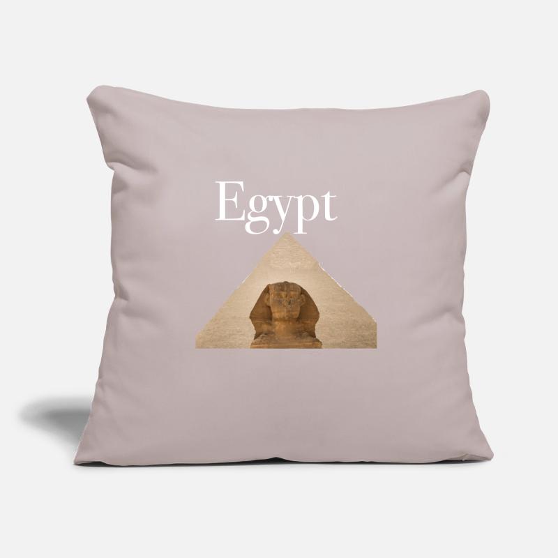Pyramide pyramides Egypte Housse de coussin décorative 45 x 45 cm