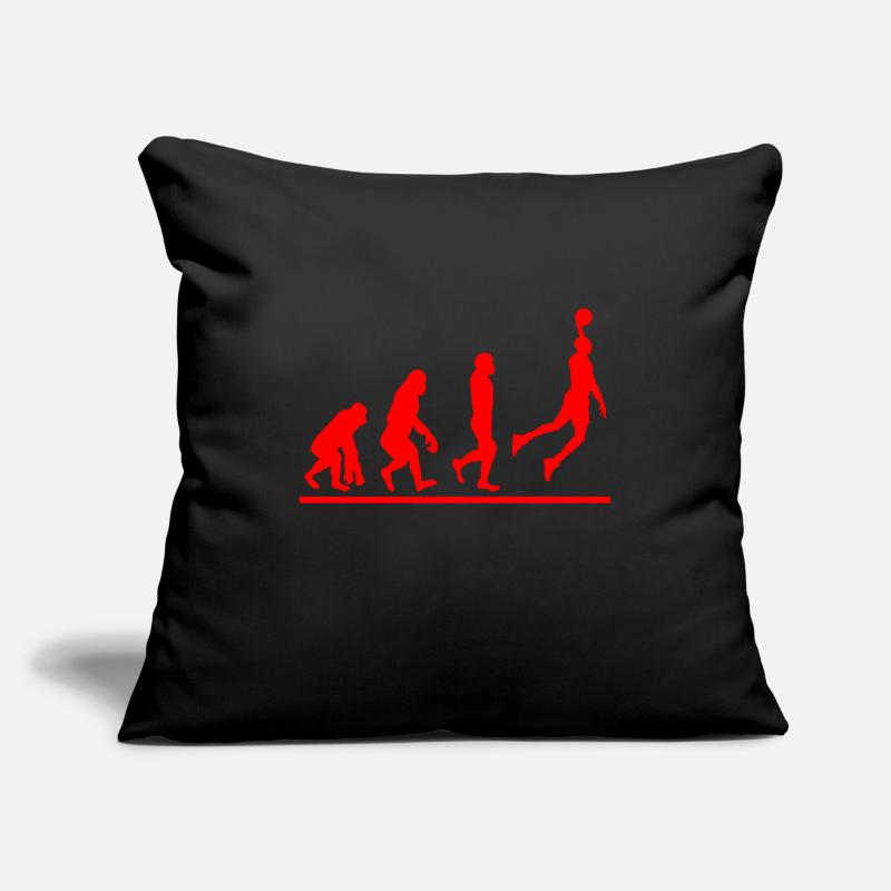 Basketball Evolution Basket Throw Dunk Gift Sofa pillowcase 17,3'' x 17,3'' (45 x 45 cm)