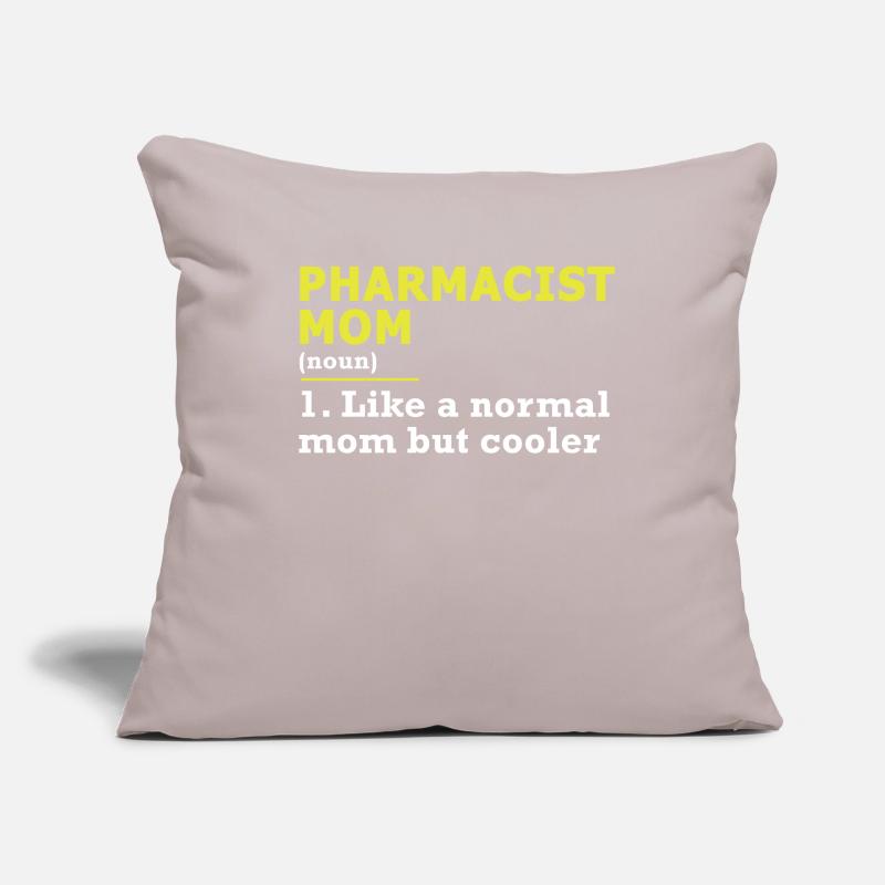 Pharmazeut Pharmazeutin Mutter Spruch Geschenk Sofakissenbezug 45 x 45 cm