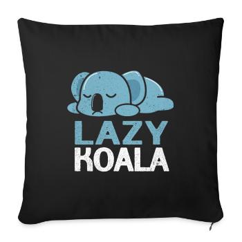 Koala - Housse de coussin décorative 45 x 45 cm - noir - Devant