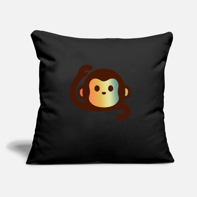 MONKEY MONKEY MONKEY MONKEY Sofakissenbezug 45 x 45 cm