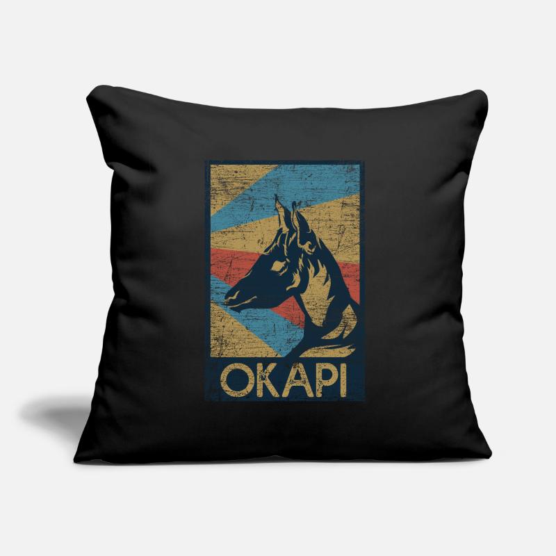 Okapi gift Sofa pillowcase 17,3'' x 17,3'' (45 x 45 cm)