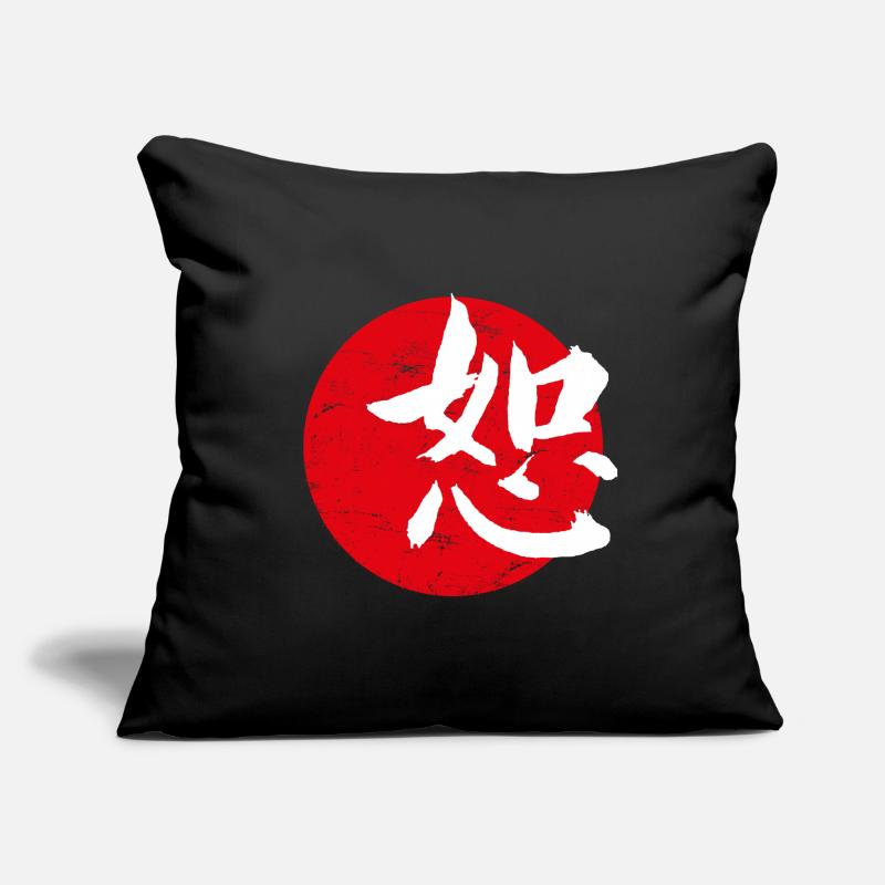 Loyalty Japanese art Sofa pillowcase 17,3'' x 17,3'' (45 x 45 cm)