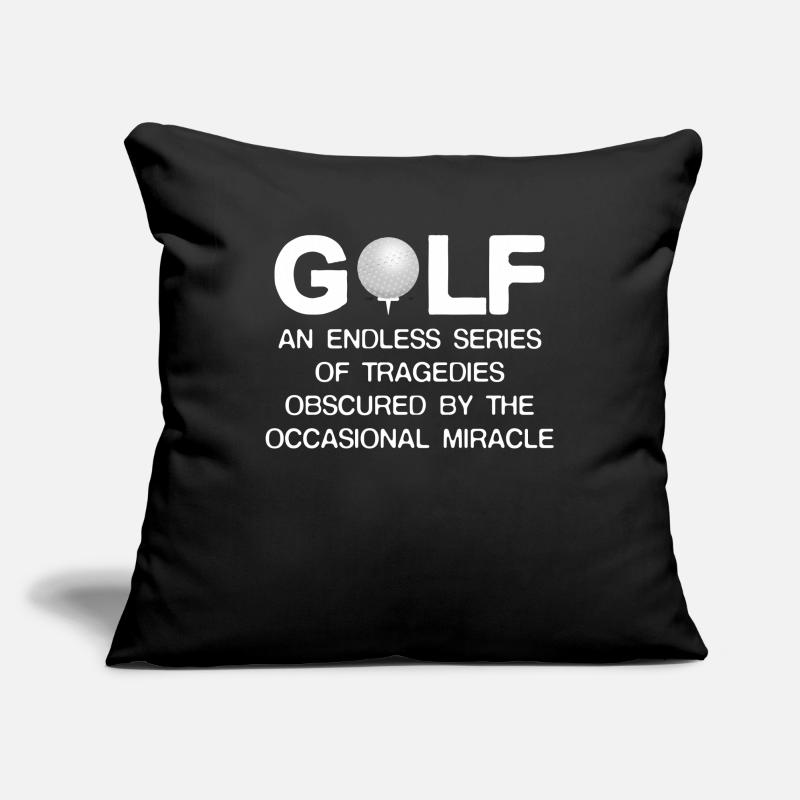 Golfing Sofa pillowcase 17,3'' x 17,3'' (45 x 45 cm)