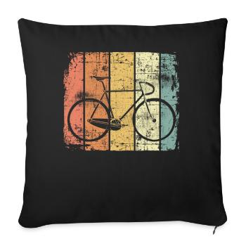 Racer - Sofa pillowcase 17,3'' x 17,3'' (45 x 45 cm) - black - Front